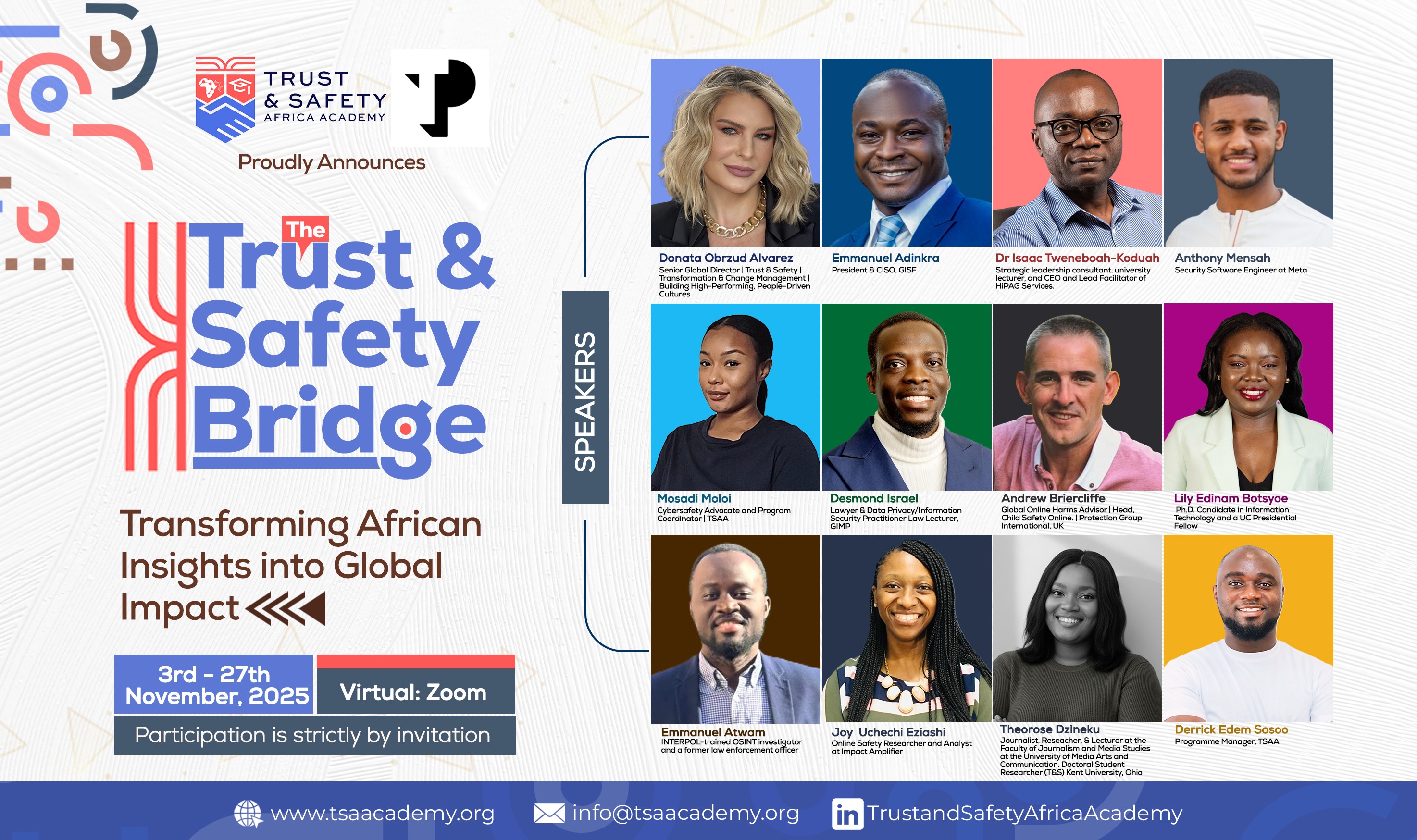 Trust & Safety Africa Academy (TSAA) — Trust & Safety Africa Academy (TSAA)