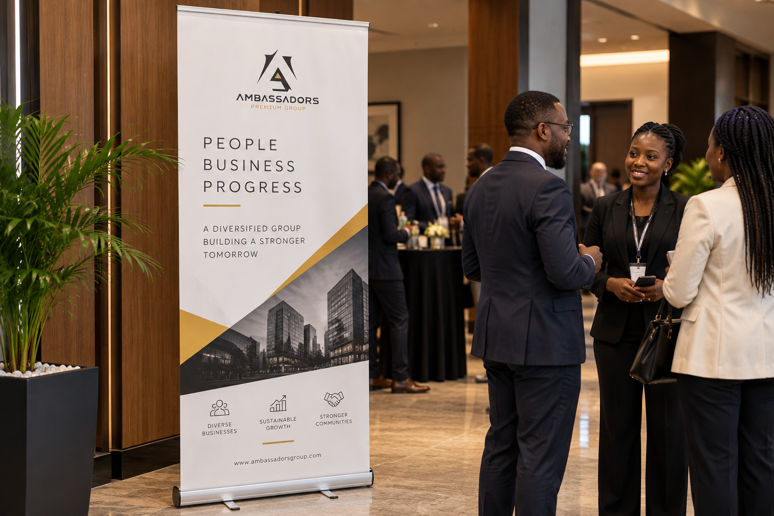 Ambassadors Premium Group Ambassadors Premium Group — branding and design work 9