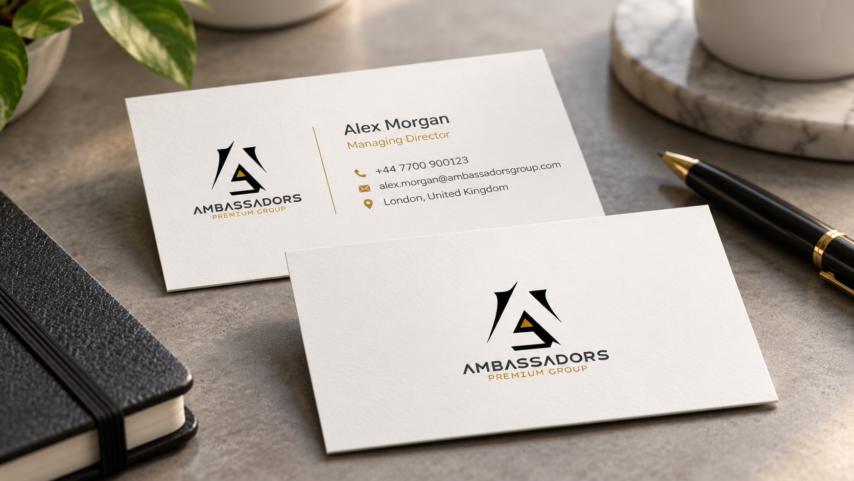 Ambassadors Premium Group Ambassadors Premium Group — branding and design work 13