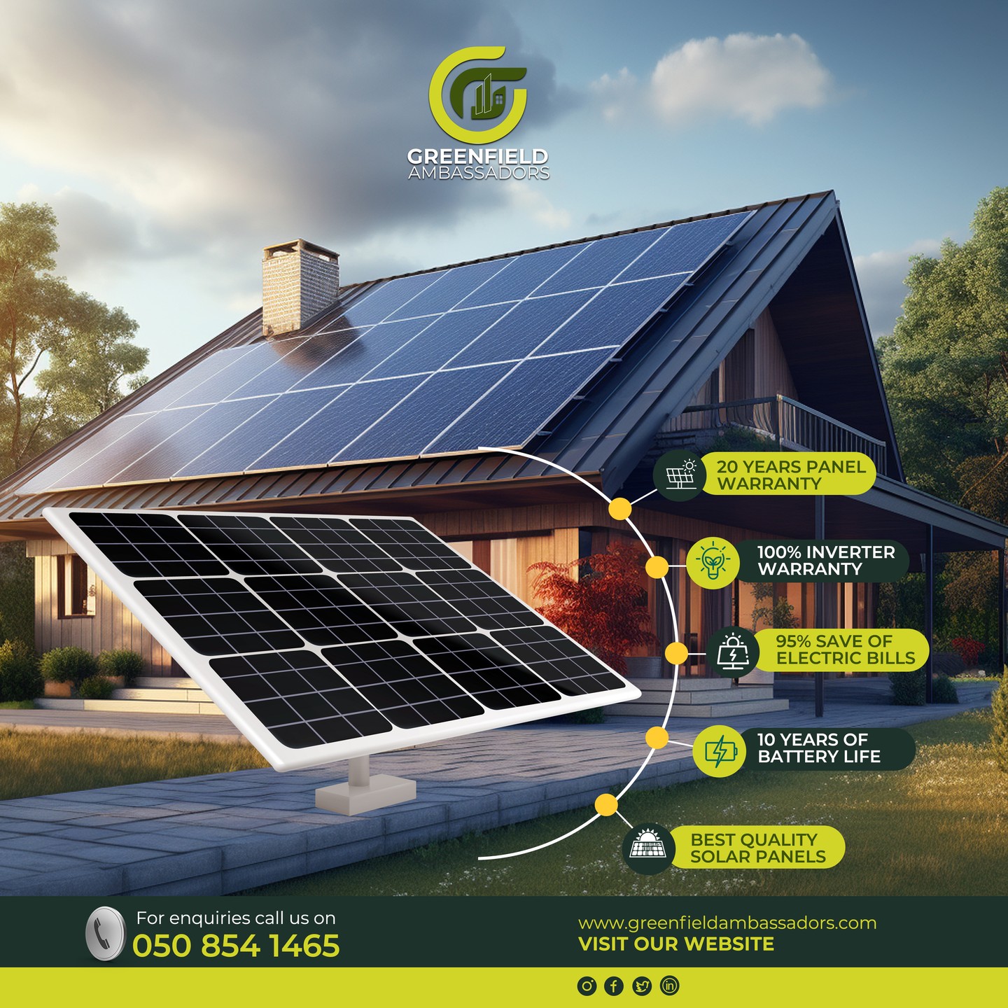 Greenfield Ambassadors Greenfield Ambassadors — branding and design work 7