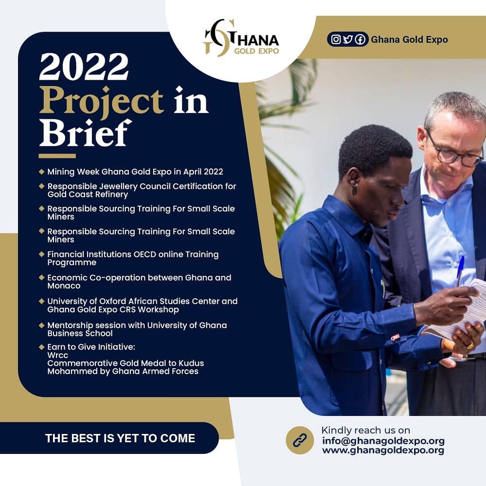 Ghana Gold Expo Ghana Gold Expo — branding and design work 4