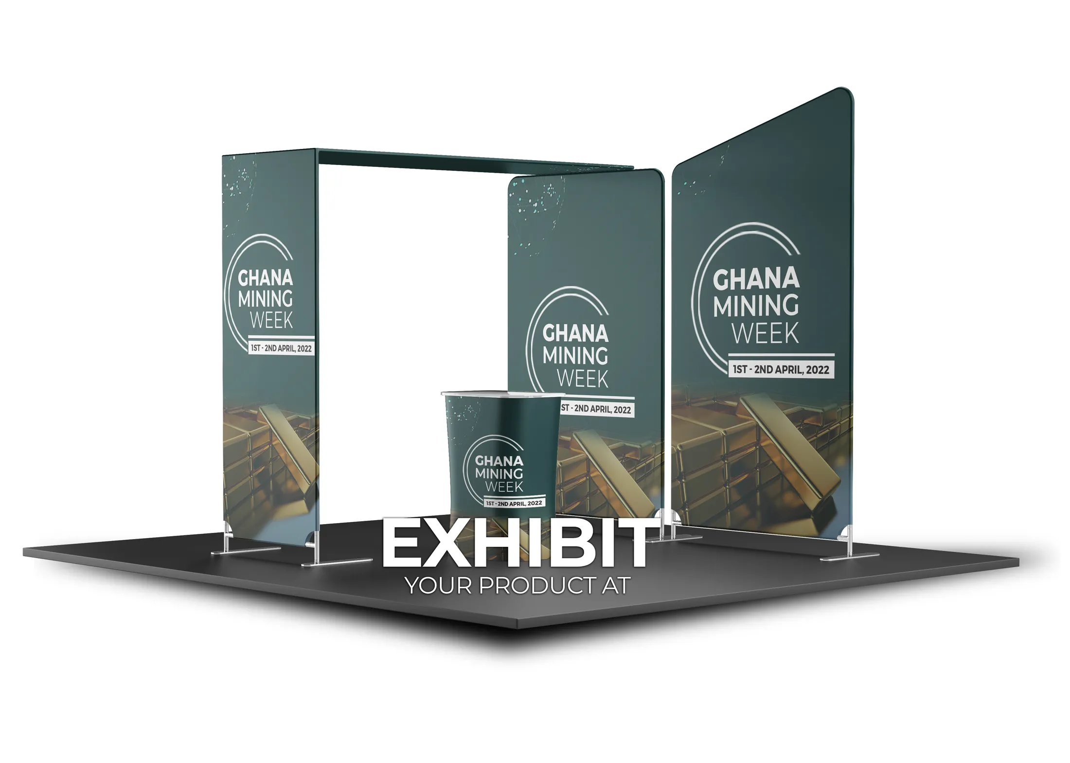 Ghana Gold Expo Ghana Gold Expo — branding and design work 22