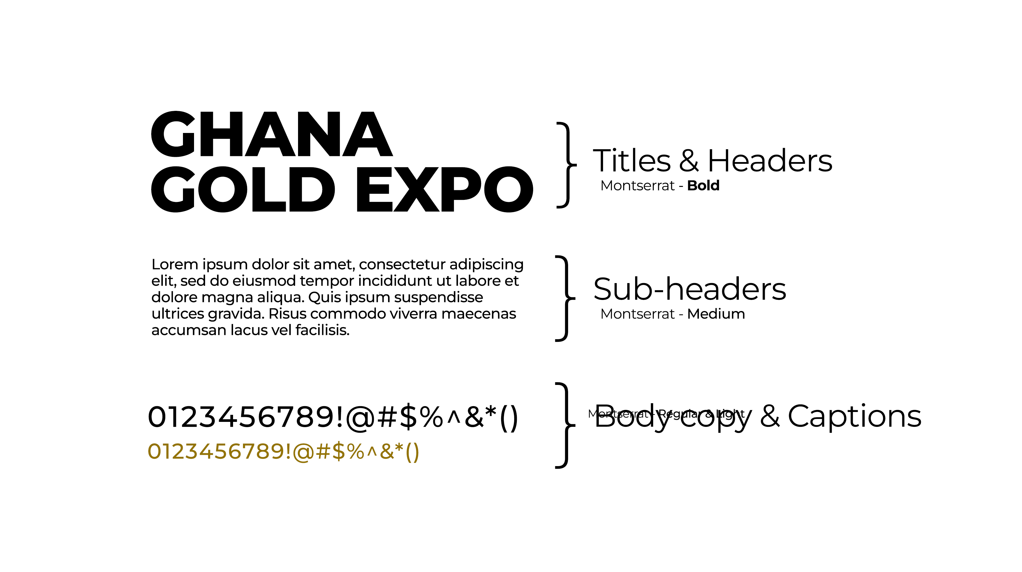 Ghana Gold Expo Ghana Gold Expo — branding and design work 6