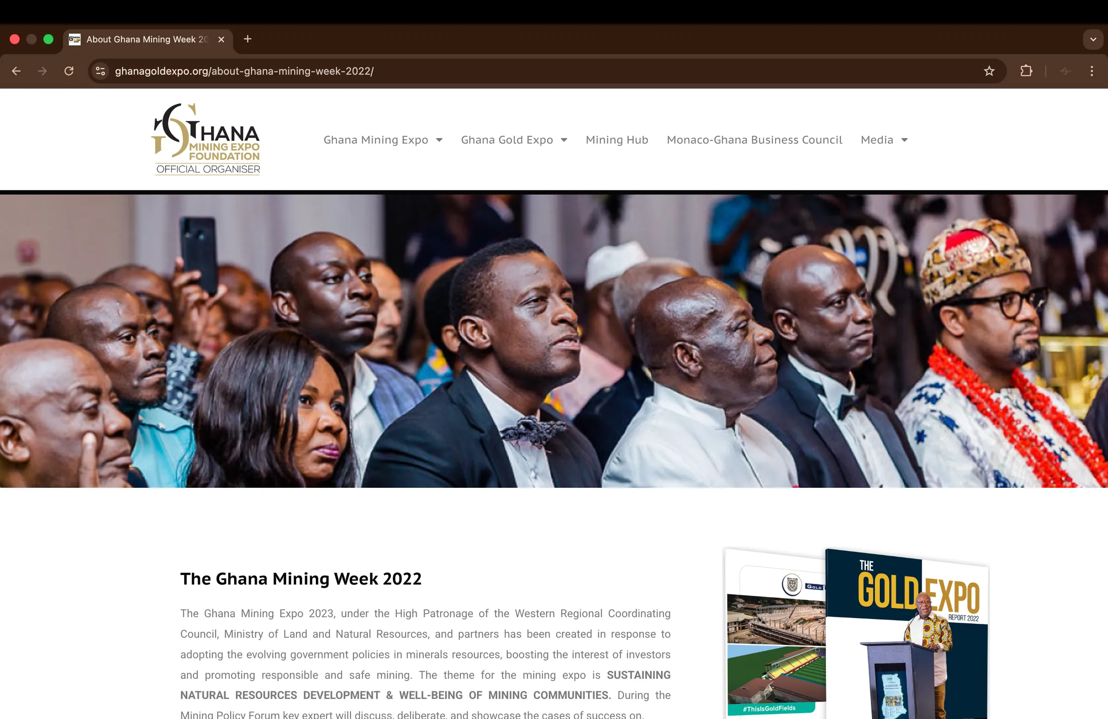 Ghana Gold Expo Ghana Gold Expo — branding and design work 17