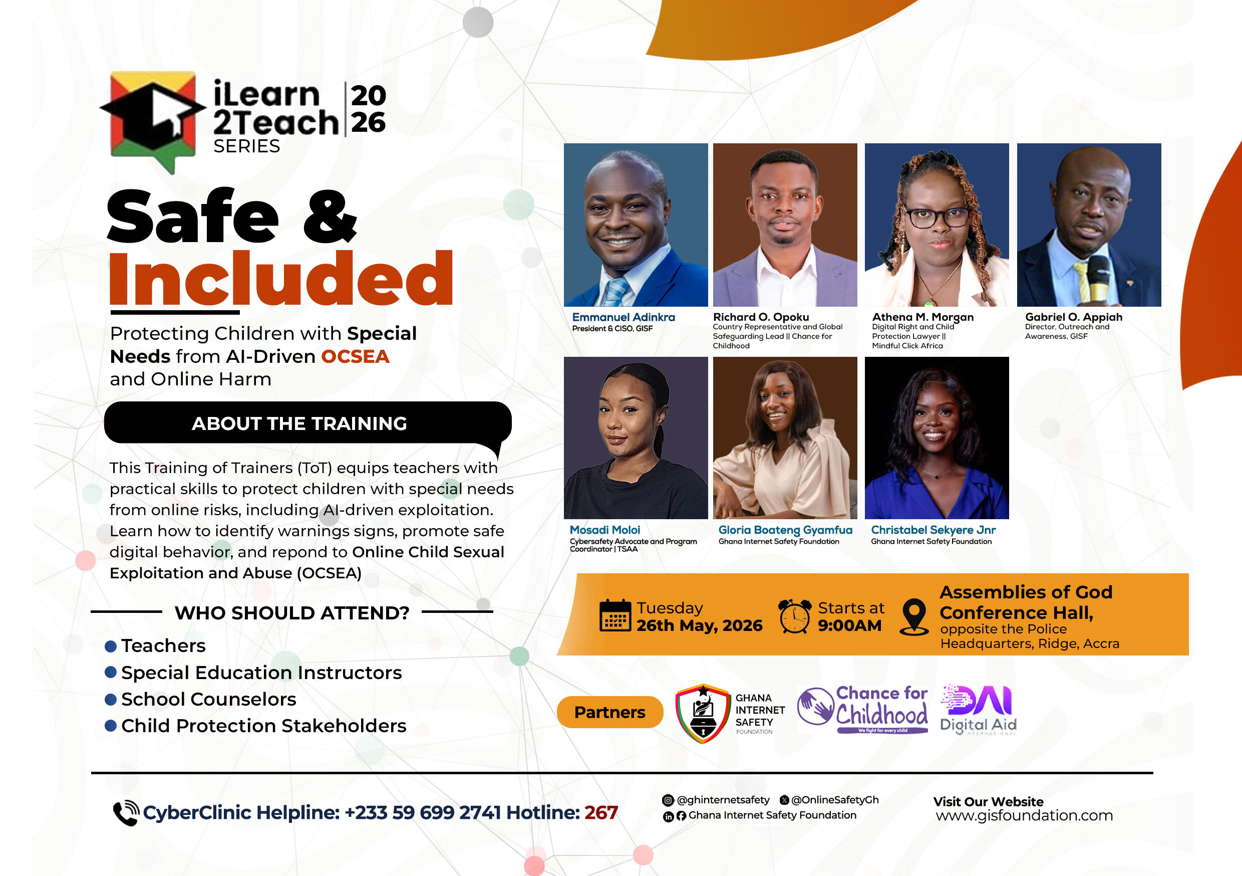 Ghana Internet Safety Foundation Ghana Internet Safety Foundation — branding and design work 6