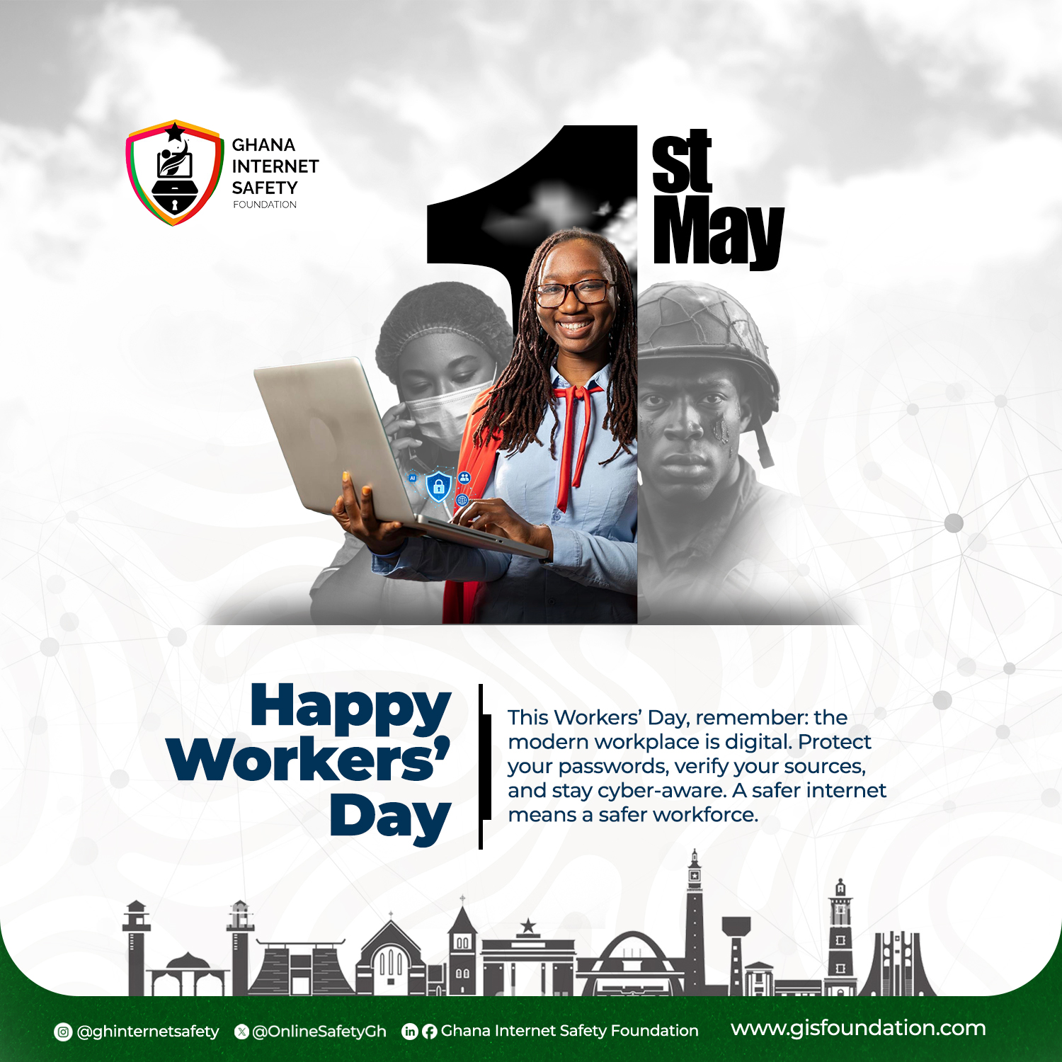Ghana Internet Safety Foundation Ghana Internet Safety Foundation — branding and design work 10