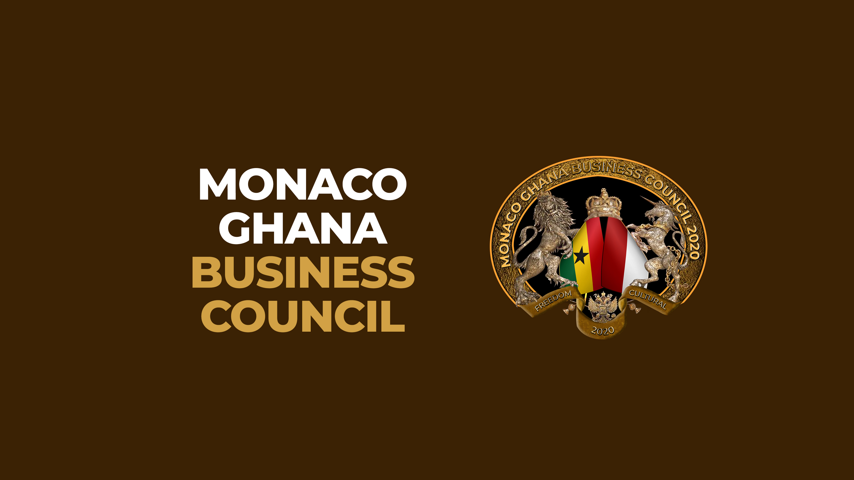 Monaco Ghana Business Council Monaco Ghana Business Council — branding and design work 1