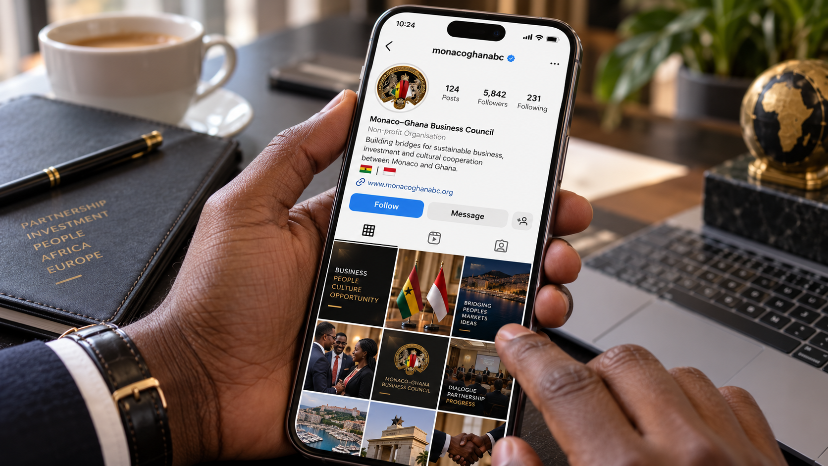 Monaco Ghana Business Council Monaco Ghana Business Council — branding and design work 11