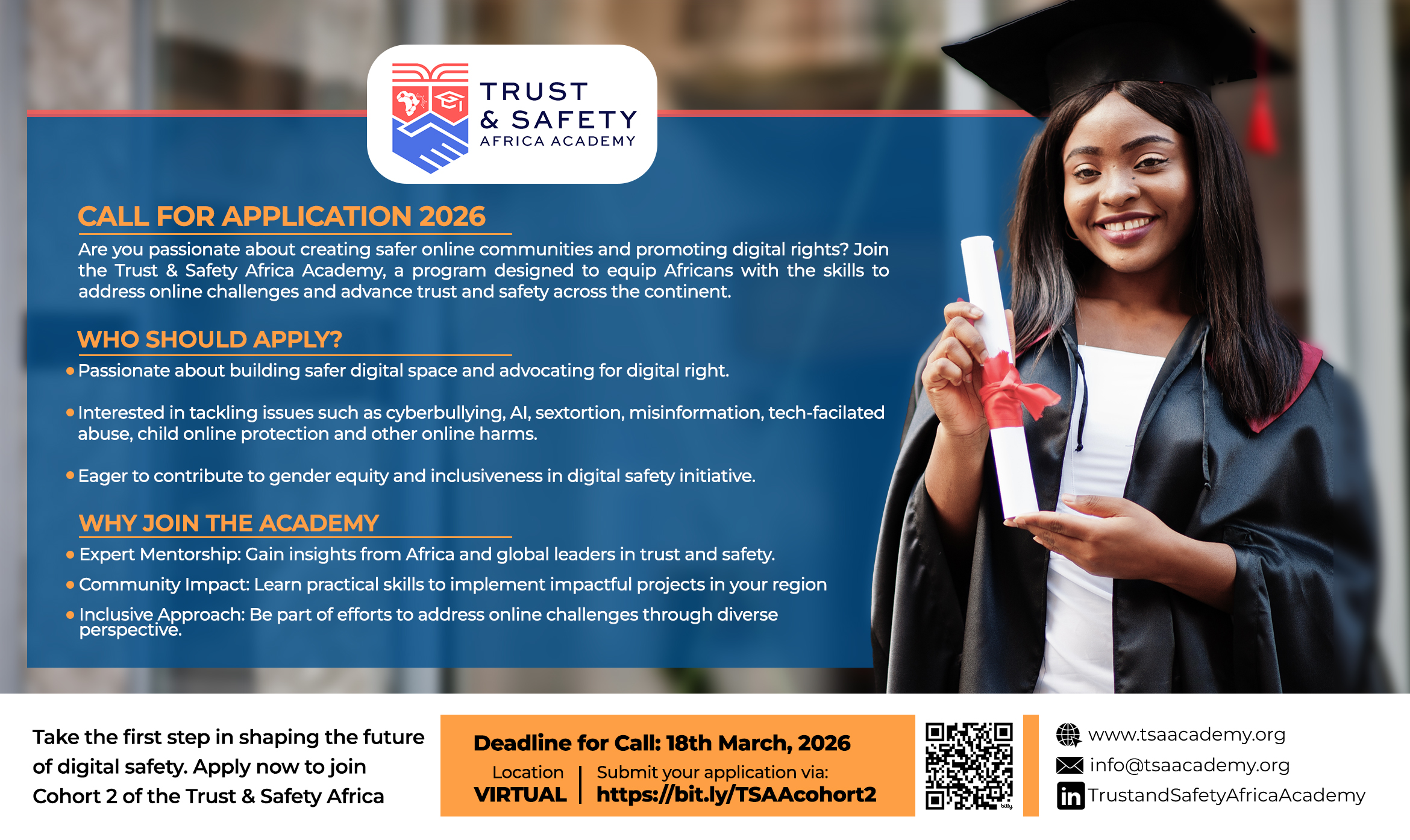 Trust & Safety Africa Academy (TSAA) Trust & Safety Africa Academy (TSAA) — branding and design work 2