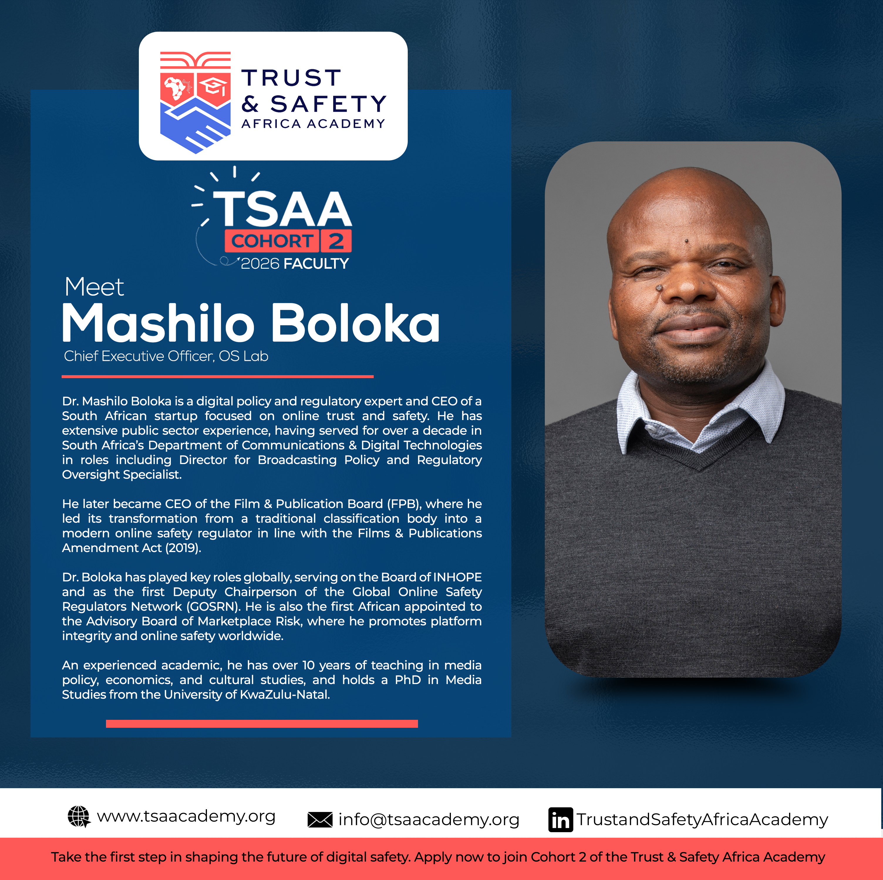Trust & Safety Africa Academy (TSAA) Trust & Safety Africa Academy (TSAA) — branding and design work 12